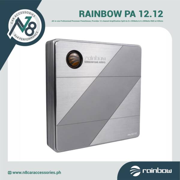 RAINBOW PA 12.12 12ch Sound Processor Amplifier Genuine