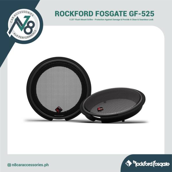 ROCKFORD FOSGATE GF-525 5.25” Flush Mount Grilles Genuine