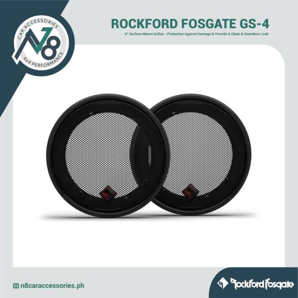 ROCKFORD FOSGATE GS-4 4” Surface Mount Grille Genuine