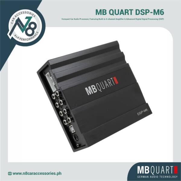 MB QUART DSP-M6 6Chl DSP Amplifier Processor Genuine