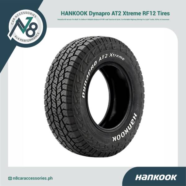 HANKOOK Dynapro AT2 Xtreme RF12 Tires Genuine