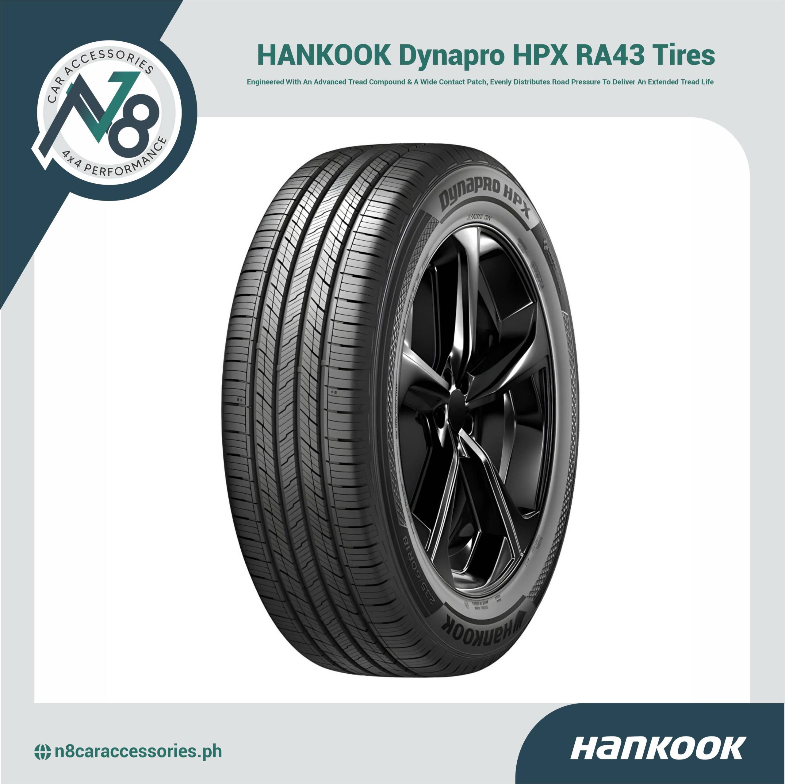 HANKOOK Dynapro HPX RA43 Tires Genuine