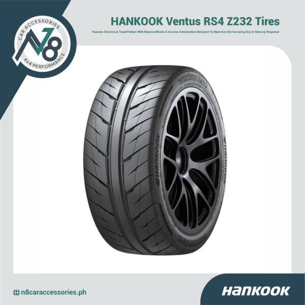 HANKOOK Ventus RS4 Z232 Tires Genuine