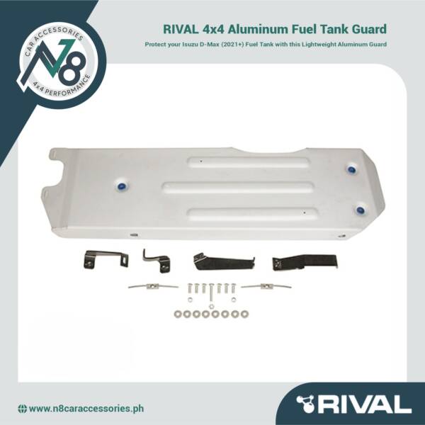RIVAL 4x4 Aluminum Fuel Tank Guard Isuzu D-max (2021+) Genuine