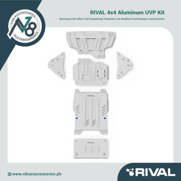 RIVAL 4x4 Aluminum UVP Kit Ford Ranger/Everest Nextgen Genuine