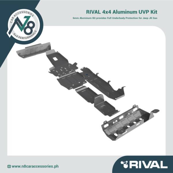 RIVAL 4x4 Aluminum UVP Kit Jeep JK Gas Genuine