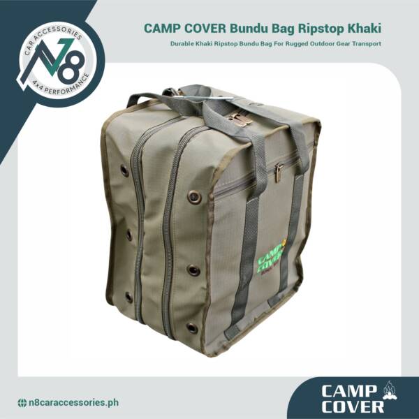 CAMP COVER Bundu Bag Ripstop Khaki Genuine