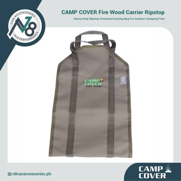 CAMP COVER Fire Wood Carrier Ripstop Genuine