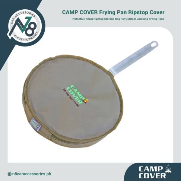 CAMP COVER Frying Pan Ripstop Khaki Cover Genuine
