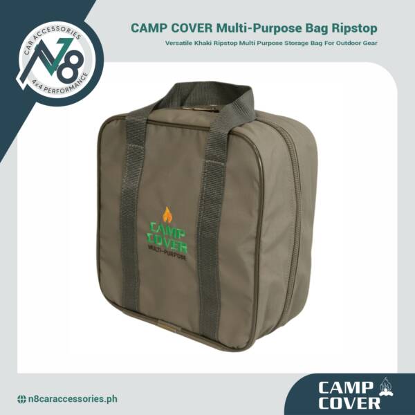 CAMP COVER Multi-Purpose Bag Ripstop Khaki Genuine