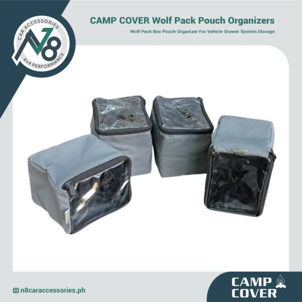 CAMP COVER Wolf Pack Pouch Organizers for Boxes and Drawers Genuine