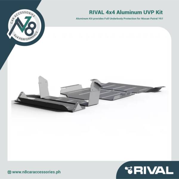 RIVAL 4x4 Aluminum UVP Kit Nissan Patrol Y61 Genuine