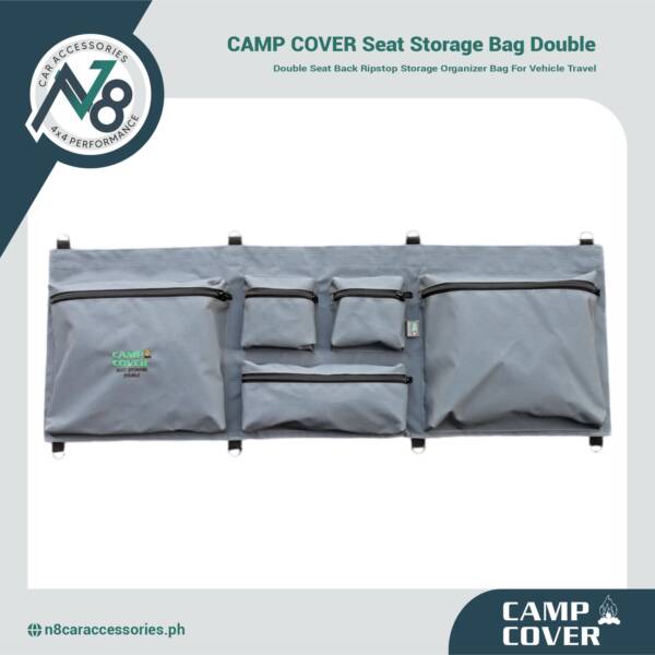 CAMP COVER Seat Storage Bag Ripstop - Double Genuine