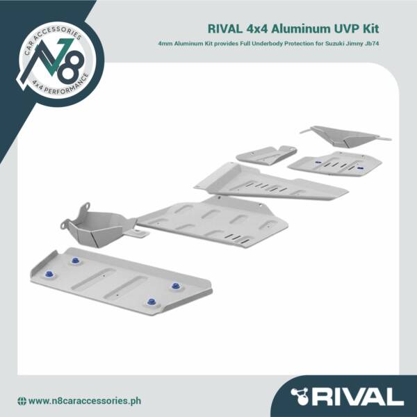 RIVAL 4x4 Aluminum UVP Kit Suzuki Jimny JB74 Genuine