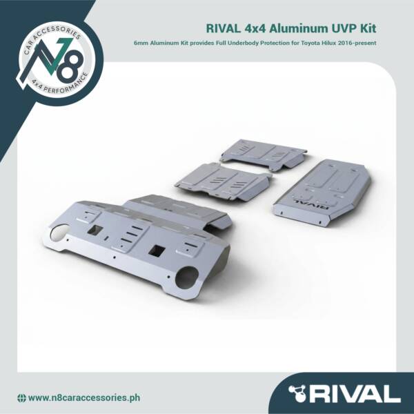RIVAL 4x4 Aluminum UVP Kit Toyota Hilux 2016-present Genuine