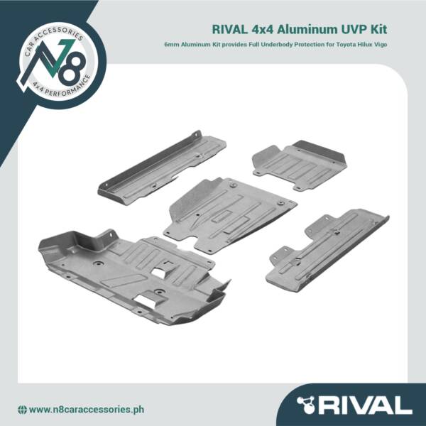 RIVAL 4x4 Aluminum UVP Kit Toyota Hilux Vigo Genuine