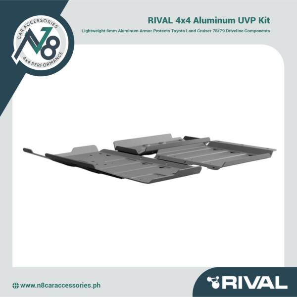 RIVAL 4x4 Aluminum UVP Kit Toyota Land Cruiser 78/79 Genuine