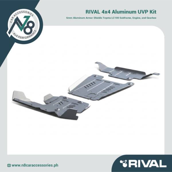 RIVAL 4x4 Aluminum UVP Kit Toyota Land Cruiser 100 Genuine