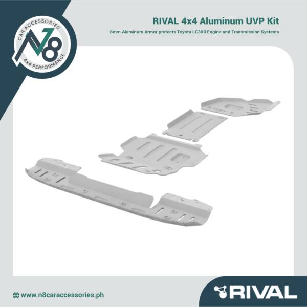 RIVAL 4x4 Aluminum UVP Kit Toyota Land Cruiser 300 Genuine