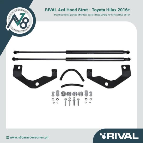RIVAL 4x4 Hood Strut - Toyota Hilux 2016+ Genuine