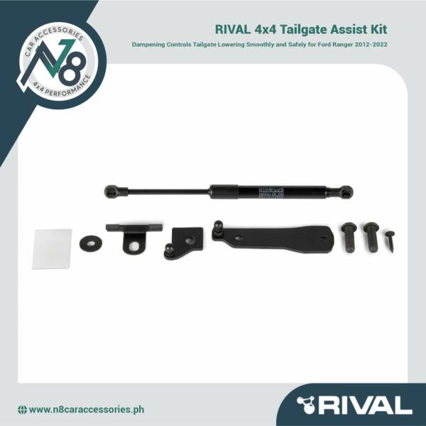 RIVAL 4x4 Tailgate Assist Kit - Ford Ranger 2012-2022 Genuine