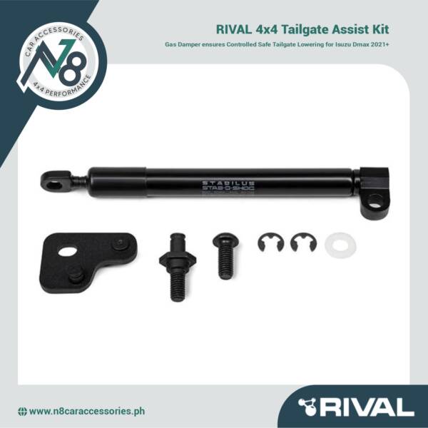 RIVAL 4x4 Tailgate Assist Kit - Isuzu D-max 2021+ Genuine