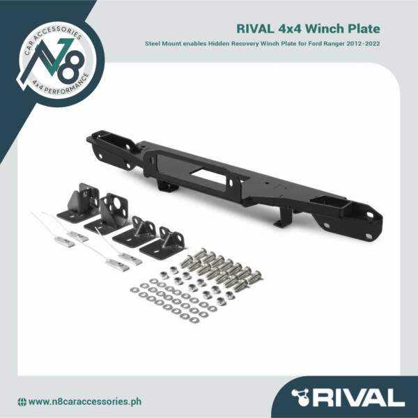 RIVAL 4x4 Winch Plate - Ford Ranger 2012-2022 Genuine