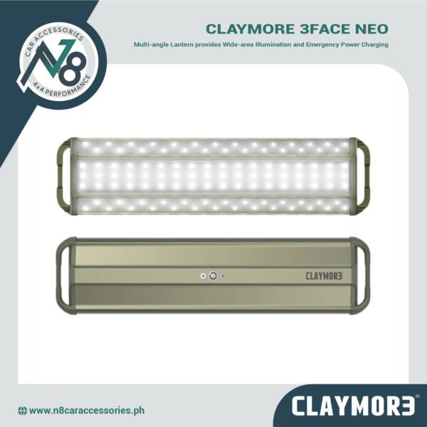 CLAYMORE 3FACE NEO Camping Rechargeable LED Lantern & Power Station Genuine