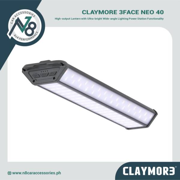 CLAYMORE 3FACE NEO 40 Camping Rechargeable LED Lantern & Power Station Genuine
