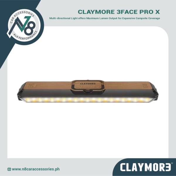CLAYMORE 3FACE PRO X Camping Rechargeable Area Light (Multi Face X) Genuine