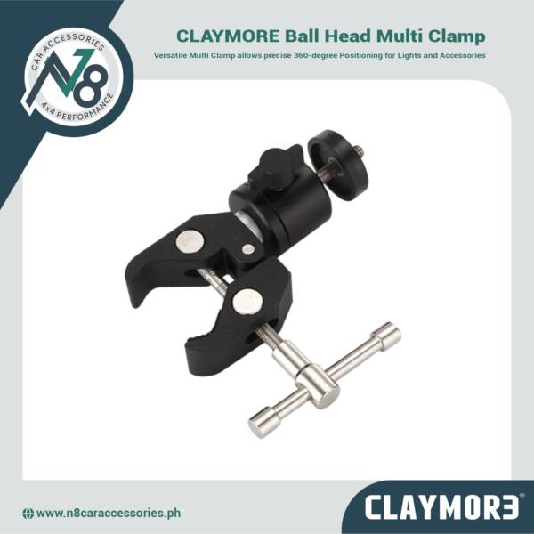 CLAYMORE Ball Head Multi Clamp Genuine