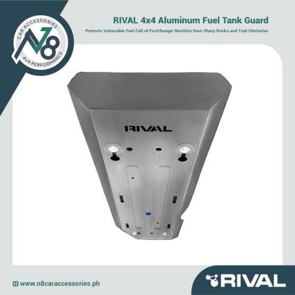 RIVAL 4x4 Aluminum Fuel Tank Guard Ford Ranger Nextgen Genuine
