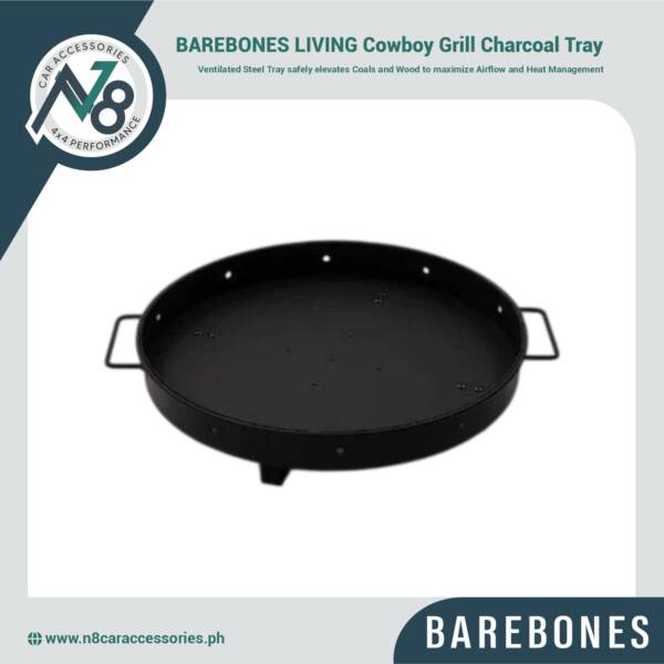 BAREBONES LIVING Cowboy Grill Charcoal Tray with Extension Legs Genuine