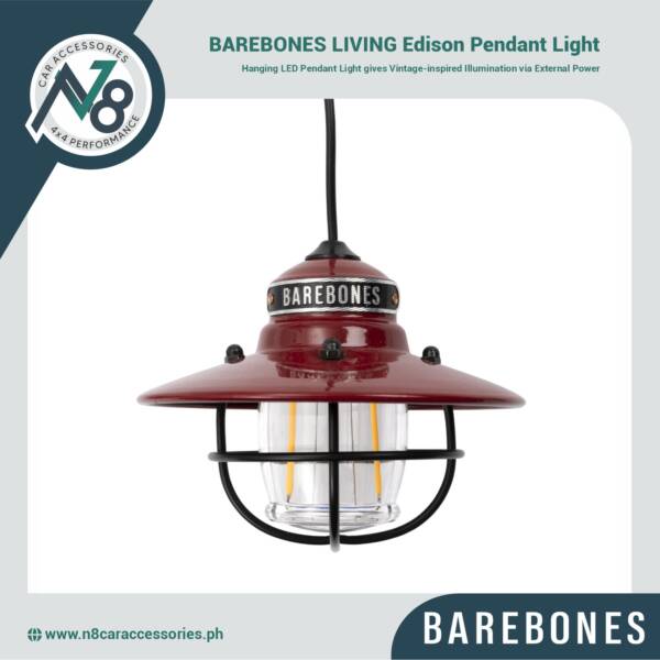 BAREBONES LIVING Edison Pendant Light Genuine