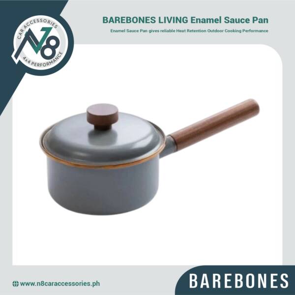 BAREBONES LIVING Enamel Sauce Pan Genuine