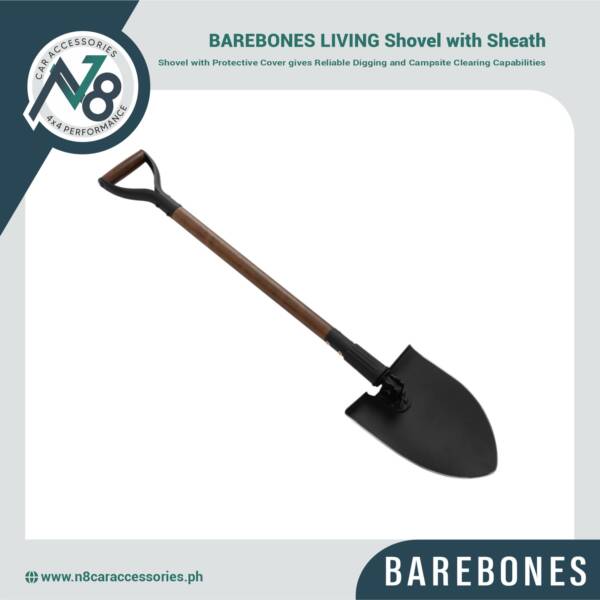 BAREBONES LIVING Shovel with Sheath Genuine