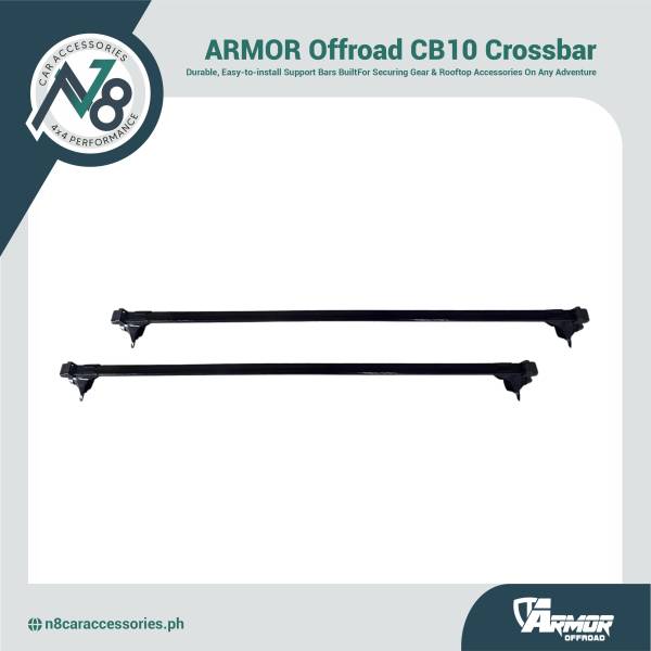 ARMOR Offroad CB10 GUTTER TYPE Crossbar Genuine