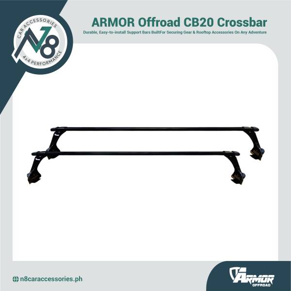 ARMOR Offroad CB20 GUTTER TYPE Crossbar Genuine