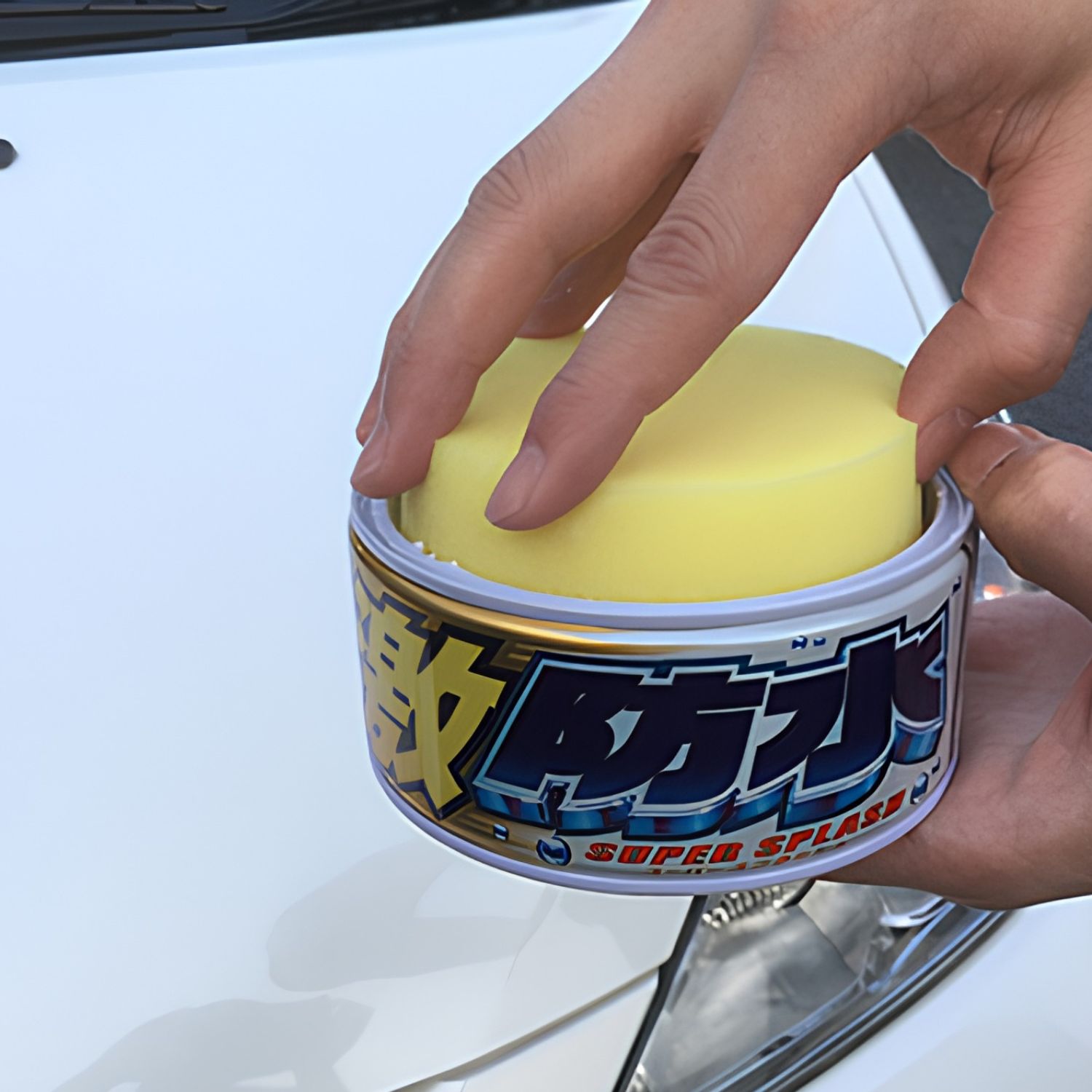 SOFT99 Water Block Wax Gloss Type Pearl & Metallic 200g Genuine - Image 3
