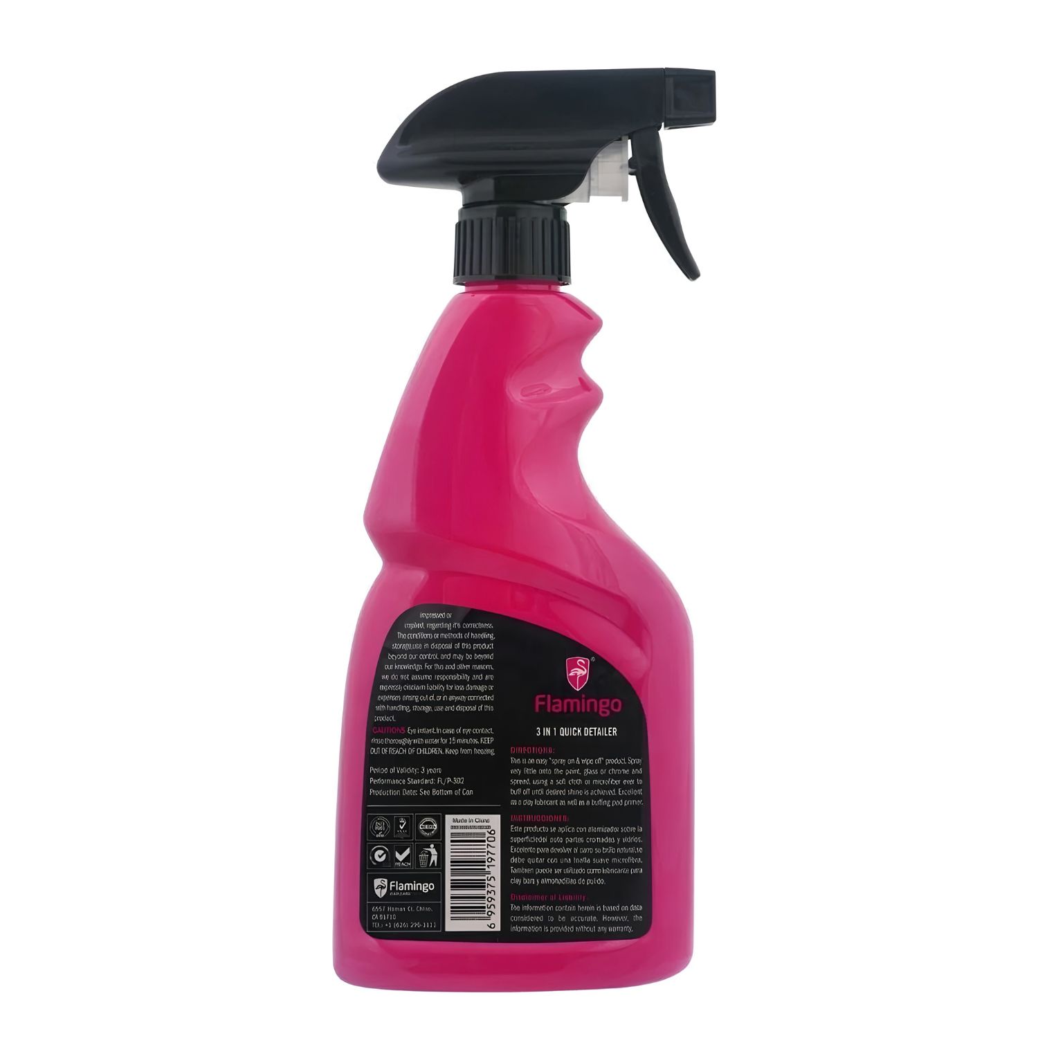 FLAMINGO 3-in-1 Quick Detailer 500ml Genuine - Image 3