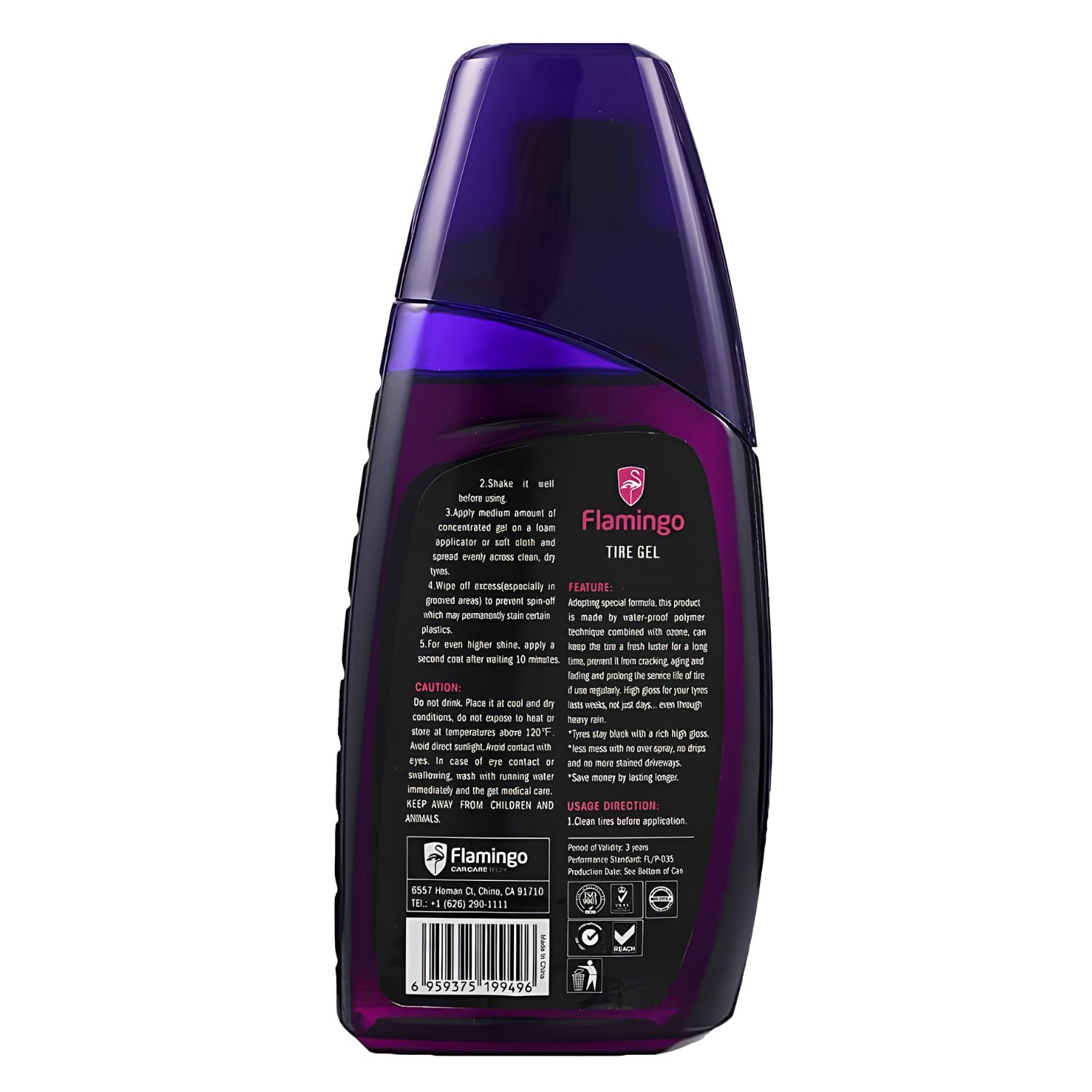 FLAMINGO Tire Gel WP 500ml Genuine - Image 3