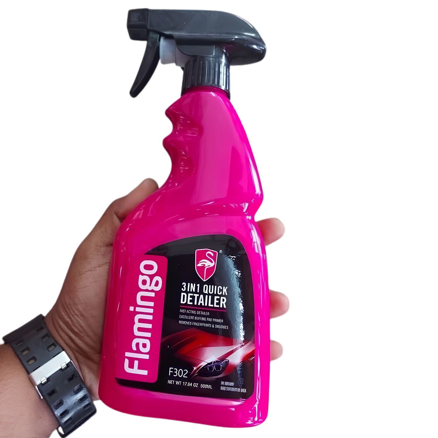 FLAMINGO 3-in-1 Quick Detailer 500ml Genuine - Image 4