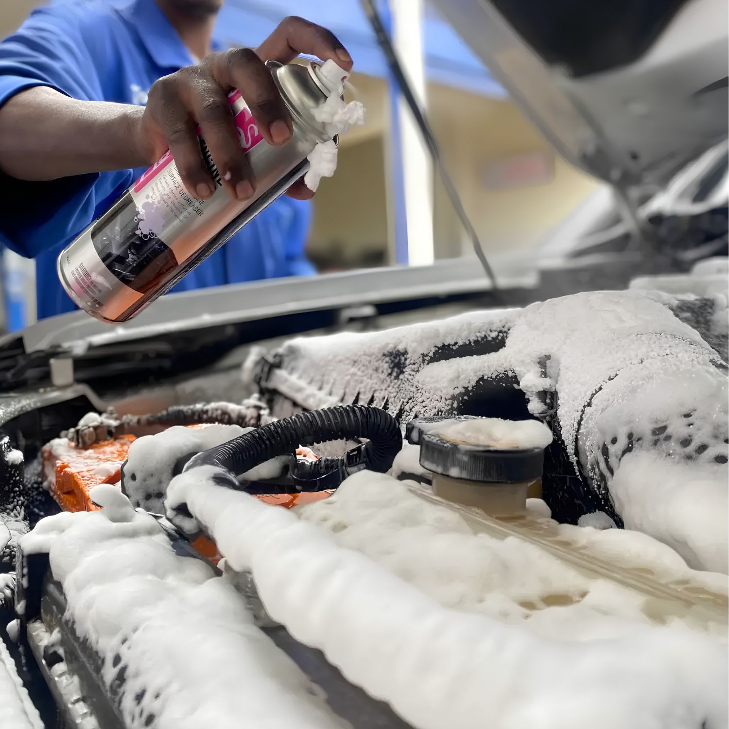 FLAMINGO Engine Degreaser - Foam Type 650ml Genuine - Image 5