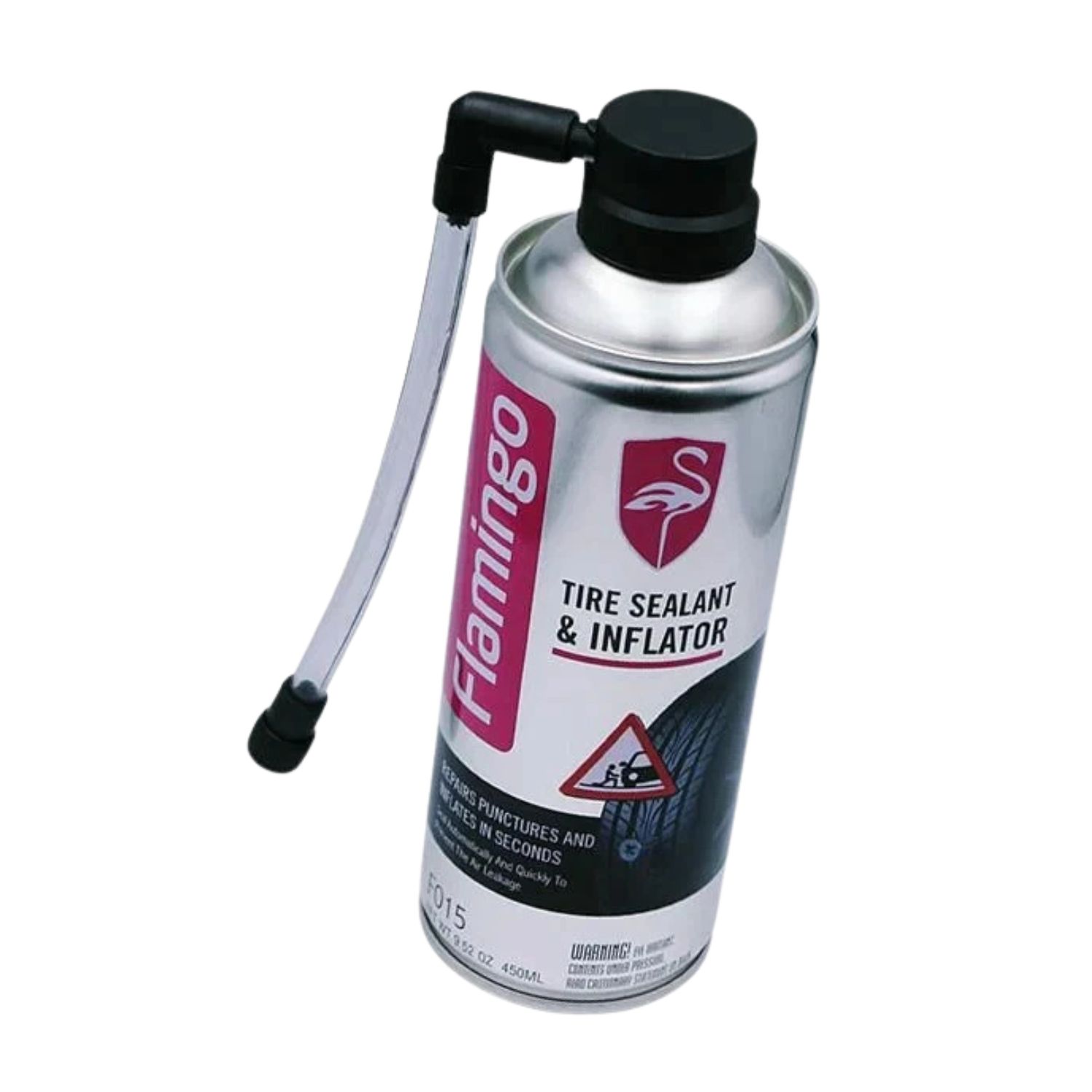 FLAMINGO Tire Sealant & Inflator 450ml Genuine - Image 3