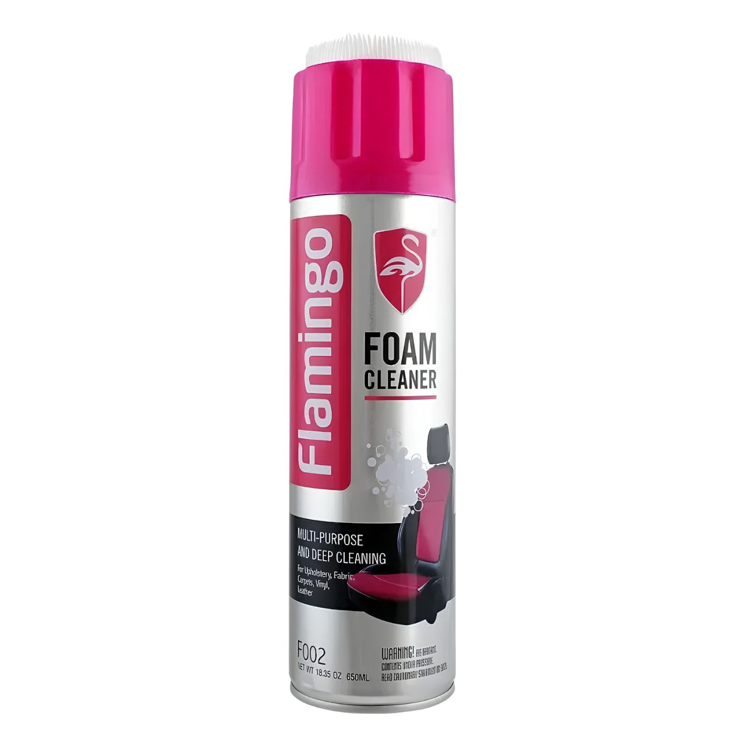 FLAMINGO Interior Cleaning - Foam Type 650ml Genuine - Image 2