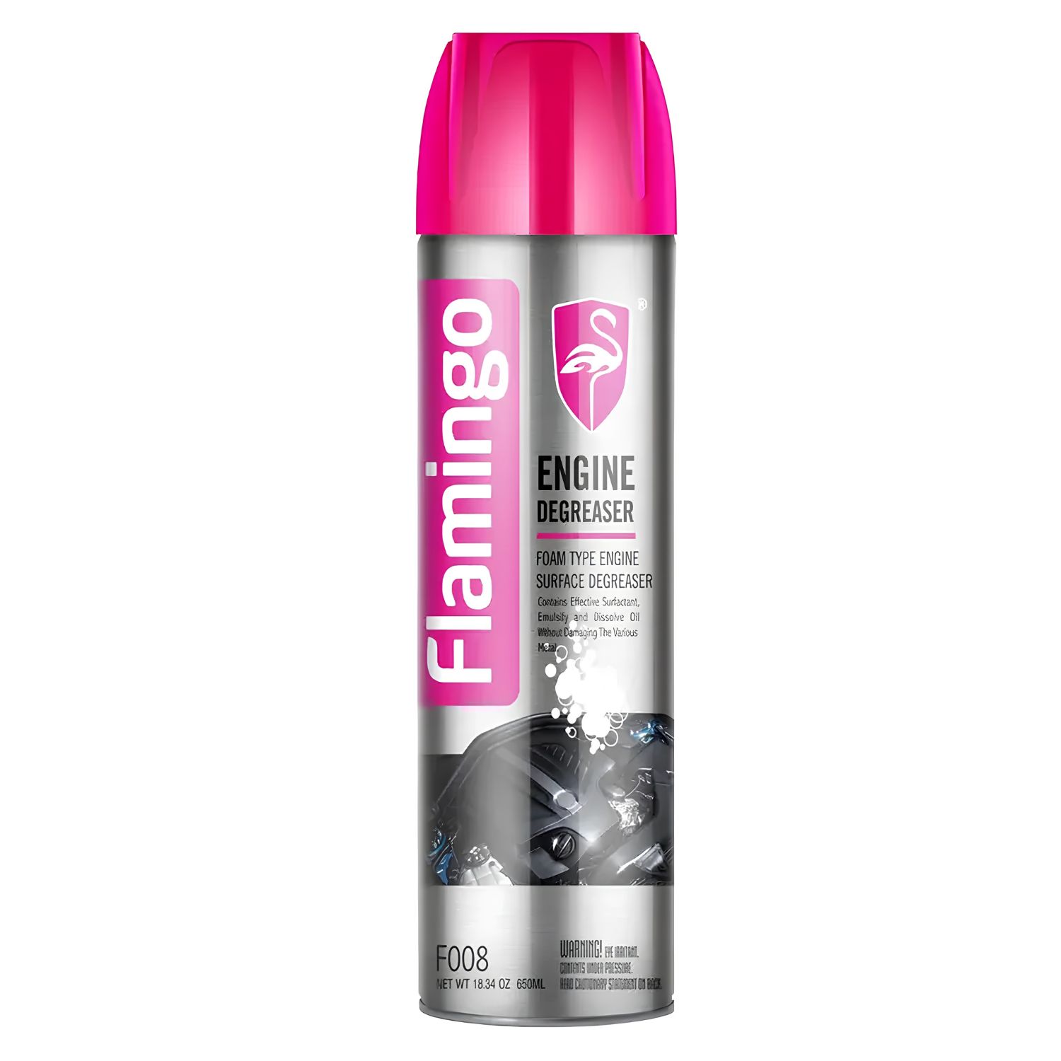 FLAMINGO Engine Degreaser - Foam Type 650ml Genuine - Image 2