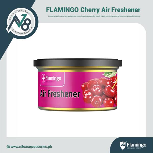 FLAMINGO Cherry Organic Air Freshener 50g Genuine