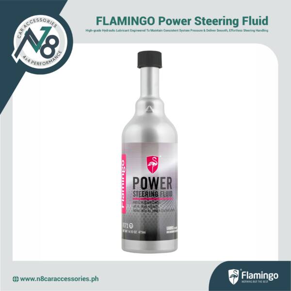 FLAMINGO Power Steering Fluid 473ml Genuine