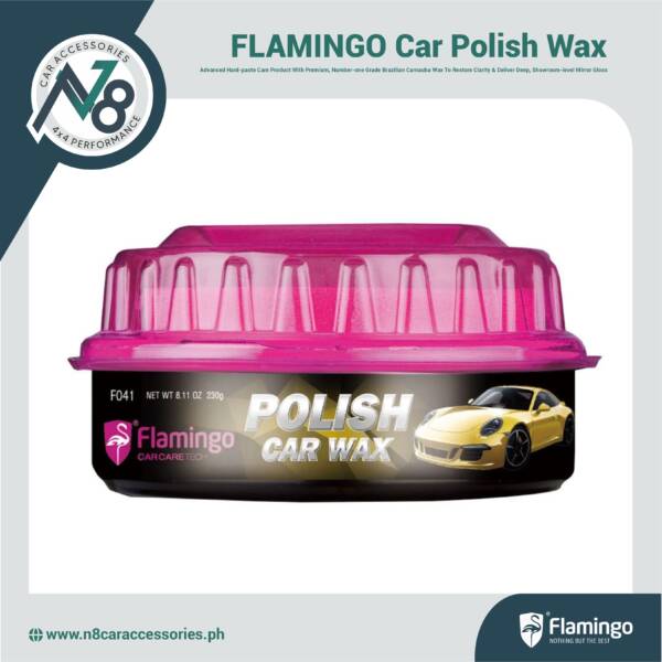 FLAMINGO Car Polish Wax 230g Genuine