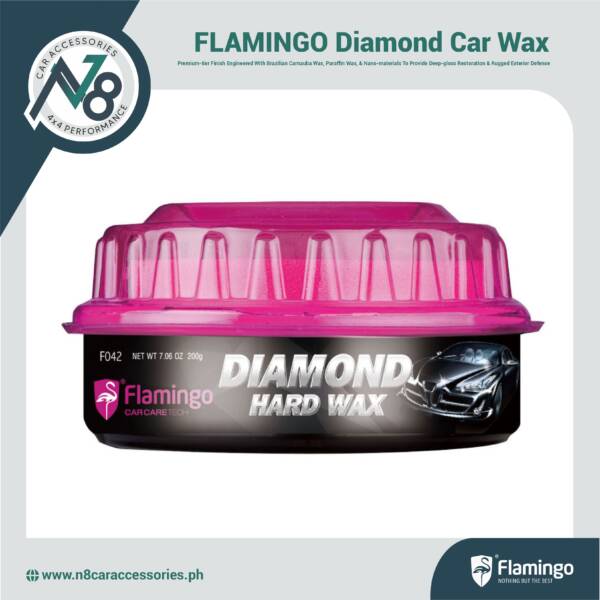FLAMINGO Diamond Car Wax 200g Genuine